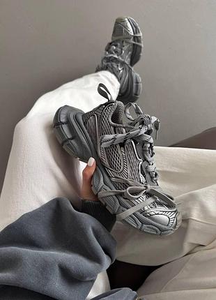 Серые кроссовки balenciaga 3xl grey x баленсиага 3xl 40