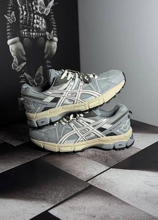 Мужские серые кроссовки asics gel kahana 8 beige grey х ассикс 40