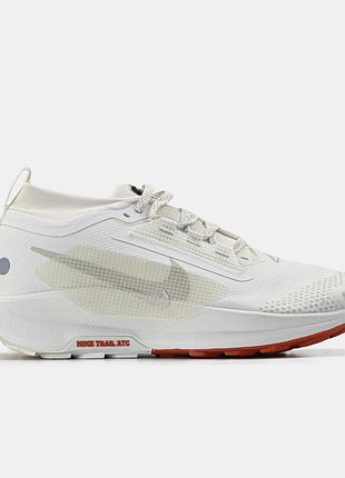 Чоловічі білі кросівки nike pegasus trail 5 gtx gore-tex white red х пегасус 40