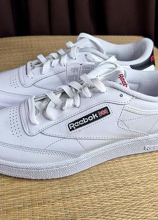Оригинальный 100% мужские кроссовки reebok club c 85 (размер 43-28см).
