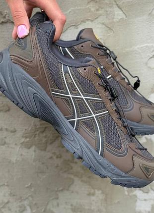 Мужские коричневые кроссовки asics gel kahana tr brown х асикс 44