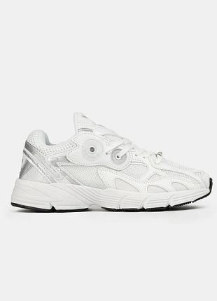 Белые кроссовки унисекс adidas astir cloud white silver metallic х астер 43