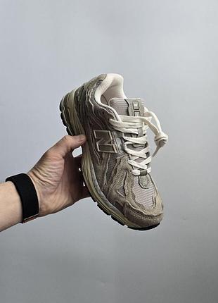 Женские бежевые кроссовки new balance 1906 d beige х нью беланс 41