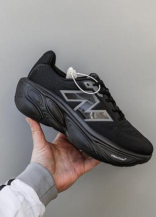 Черные кроссовки унисекс new balance fuelcell fresh foam more trail black х нью беланс 42