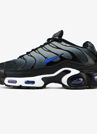 Мужские чёрные кроссовки nike air max tn plus black anthracite х эйр макс тн 44