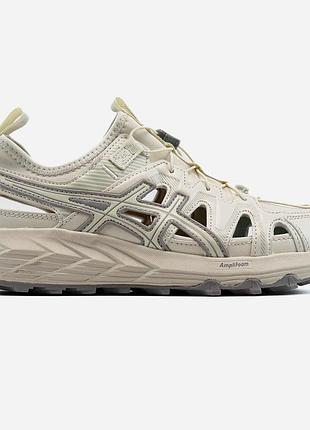 Бежеві кросівки унісекс asics gel sonoma se beige х асікс 41