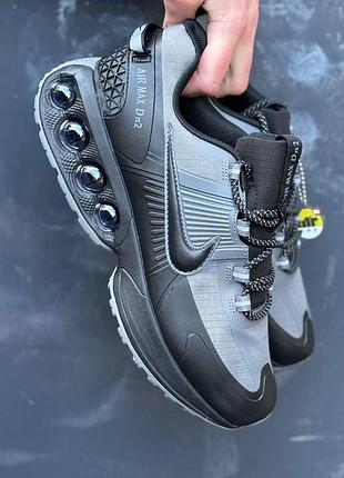 Мужские серые кроссовки nike air max dn 2 grey black х эйр макс 43