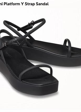 Крокси miami platform y strap sandal