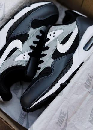 Мужские черные кроссовки nike air max correlate black grey х эйр макс 46