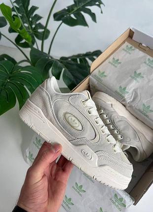Женские бежевые кроссовки adidas adi 2000 beige white х адидас 36