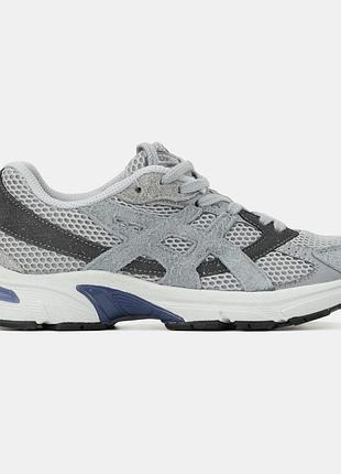 Серые кроссовки унисекс asics gel 1130 grey blue х асикс 40