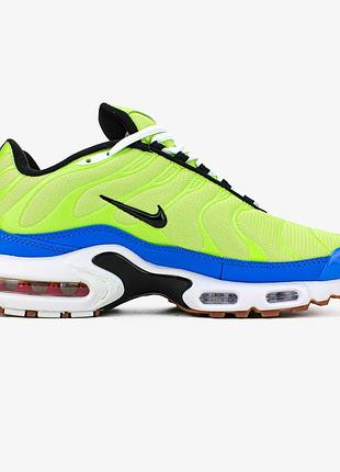 Мужские салатовые кроссовки nike air max tn plus lime se m frank rudy х эйр макс тн 41