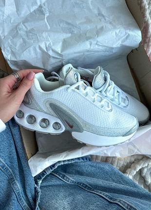 Сірі кросівки унісекс nike air max dn grey silver х ейр макс 40
