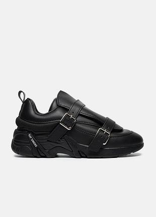 Черные мужские кроссовки adidas raf simons antei l-22 black х раф саймонс 43
