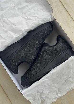 Чорні кросівки nike air force 1 low kobe bryant court black 8/24 х ейр форс 43
