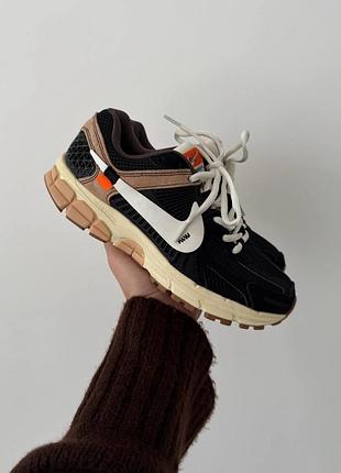 Чорні кросівки унісекс nike zoom vomero 5 sp black beige х вомеро 43