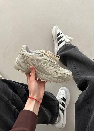 Женские бежевые кроссовки new balance 725 series low tops retro beige х нью беланс 36