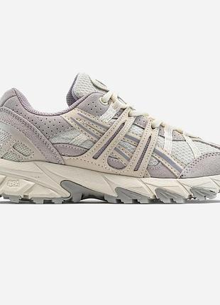 Бежевые кроссовки унисекс asics gel sonoma 15-50 beige х асикс 40