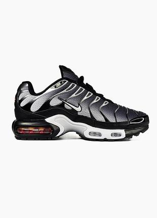 Серые кроссовки унисекс nike tn air max plus black silver х эйр макс тн плюс 40