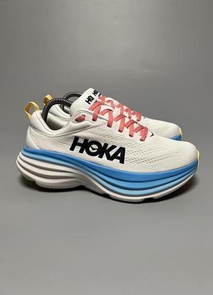Кросівки для комфортної ходьби бігу тренувань hoka one one bondi 8 оригінал 1127952 bsw