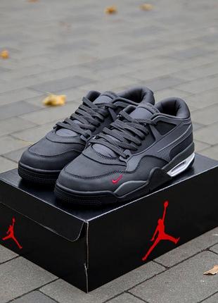 Серые кроссовки унисекс nigel sylvester x air jordan 4 rm sp driveway grey х джордан 45
