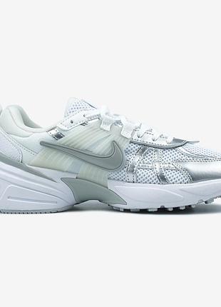 Жіночі білі кросівки nike v2k runtekk white silver blue х ейр макс 36