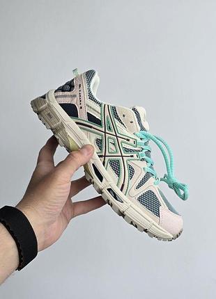 Чоловічі бежеві кросівки asics gel kahana 8 beige mint х асікс 43