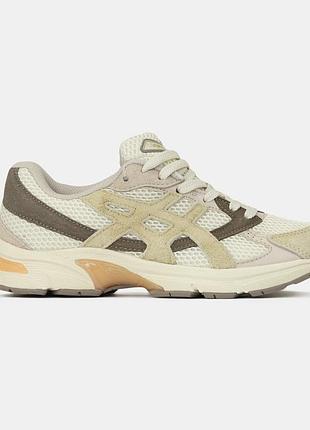 Женские бежевые кроссовки asics gel 1130 beige brown х асикс 37