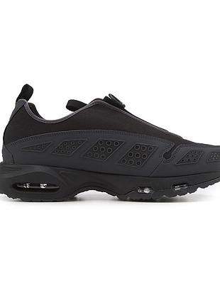Чорні кросівки унісекс nike air max sunder gtx black silver х сандер 37