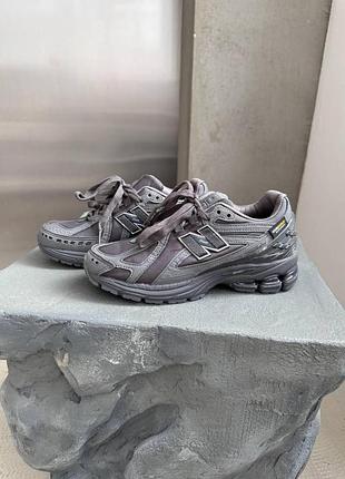 Сірі кросівки унісекс new balance 1906r cordura magnet х нью беланс 40