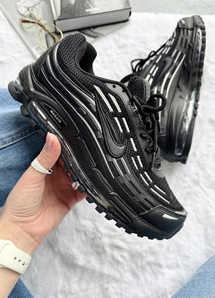 Чорні кросівки унісекс nike air max tl 2.5 black x найк 40
