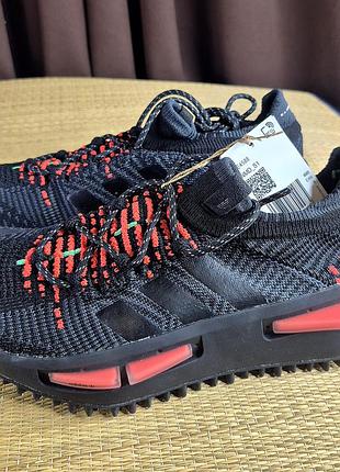Оригинальный 100% кроссовки adidas nmd_s1 black ie4588(унисекс 391⁄3-25см).