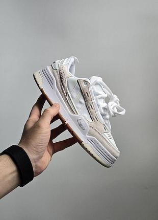 Женские белые кроссовки adidas adi 2000 white beige х адидас 36