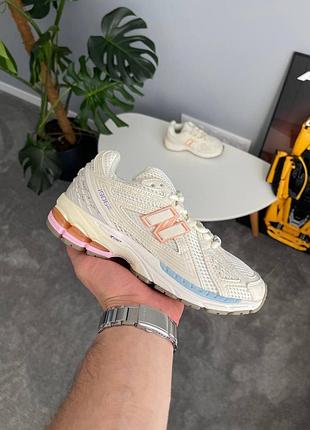 Женские бежевые кроссовки new balance 1906r pink sugar х нью беланс 36