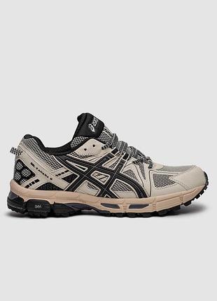 Бежевые кроссовки asics gel kahana 8 beige black х асикс 37