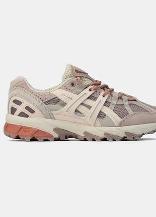 Пудровые кроссовки унисекс asics gel sonoma 15 50 white peach fawn х асикс 36