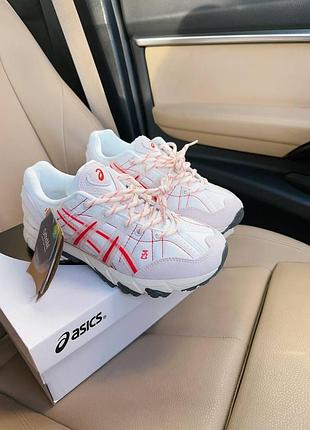 Жіночі білі кросівки asics gel sonoma 15-50 airbag white cayenne х асікс 38