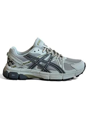 Сірі кросівки asics gel kahana 8 grey black х асікс 43