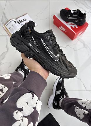 Мужские кроссовки nike halo mix black cordura termo х найк 41