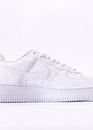 Белые кроссовки унисекс nike air force kobe bryant 1 low forever white 8/24 х найк эйр форс 45