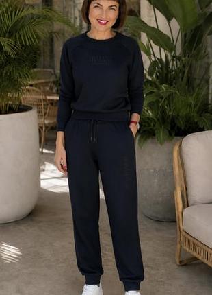 Женский стильный спортивный костюм armani exchange