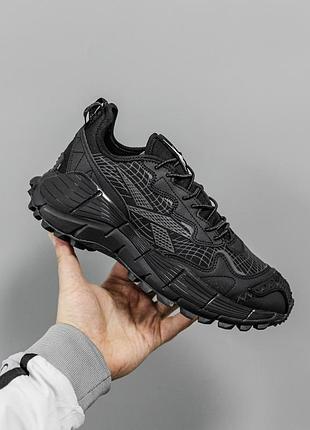 Мужские черные кроссовки reebok zig kinetica 2.5 edge termo black х рибок 44