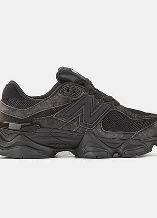 Коричневі кросівки унісекс new balance 9060 chocolate brown х нью беланс 40
