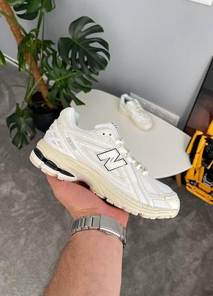Женские белые кроссовки new balance 1906r white beige х нью беланс 36