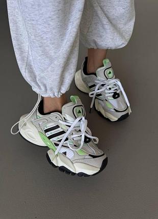 Сірі кросівки унісекс adidas vento xlg deluxe grey beige x венто 39