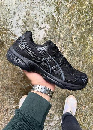 Черные мужские кроссовки asics gel 1130 black gore-tex termo х ассикс 41