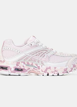 Женские розовые кроссовки nike air max moto 2k pink white х найк 37