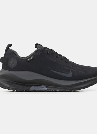 Чорні чоловічі кросівки nike react infinity run 4 storm tread gore-tex black grey х найк 41