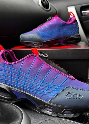 Мужские фиолетовые кроссовки nike air max sunder sun down purple х сандер 45