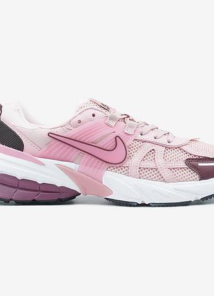 Женские розовые кроссовки nike v2k runtekk triple pink х эйр макс 37